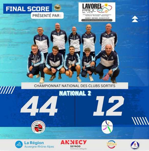 RÉSULTAT - 3ème Journée - Match N*2