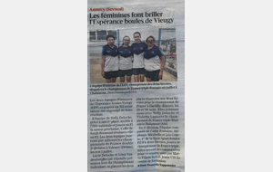 ARTICLE Le Dauphiné Libéré du 25.06.26