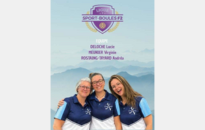 2ème ÉTAPE en championnat Élite 2ème division féminine