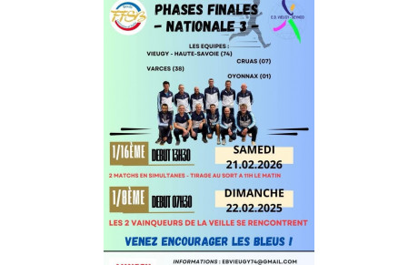 Phases Finales des Clubs National 3
