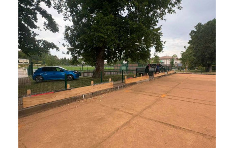 Les bénévoles ont terminés la réfection du clos